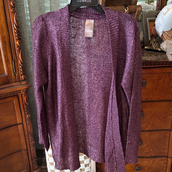 White Stag Women's Cardigan in Deep Purple - Picture 1 of 3